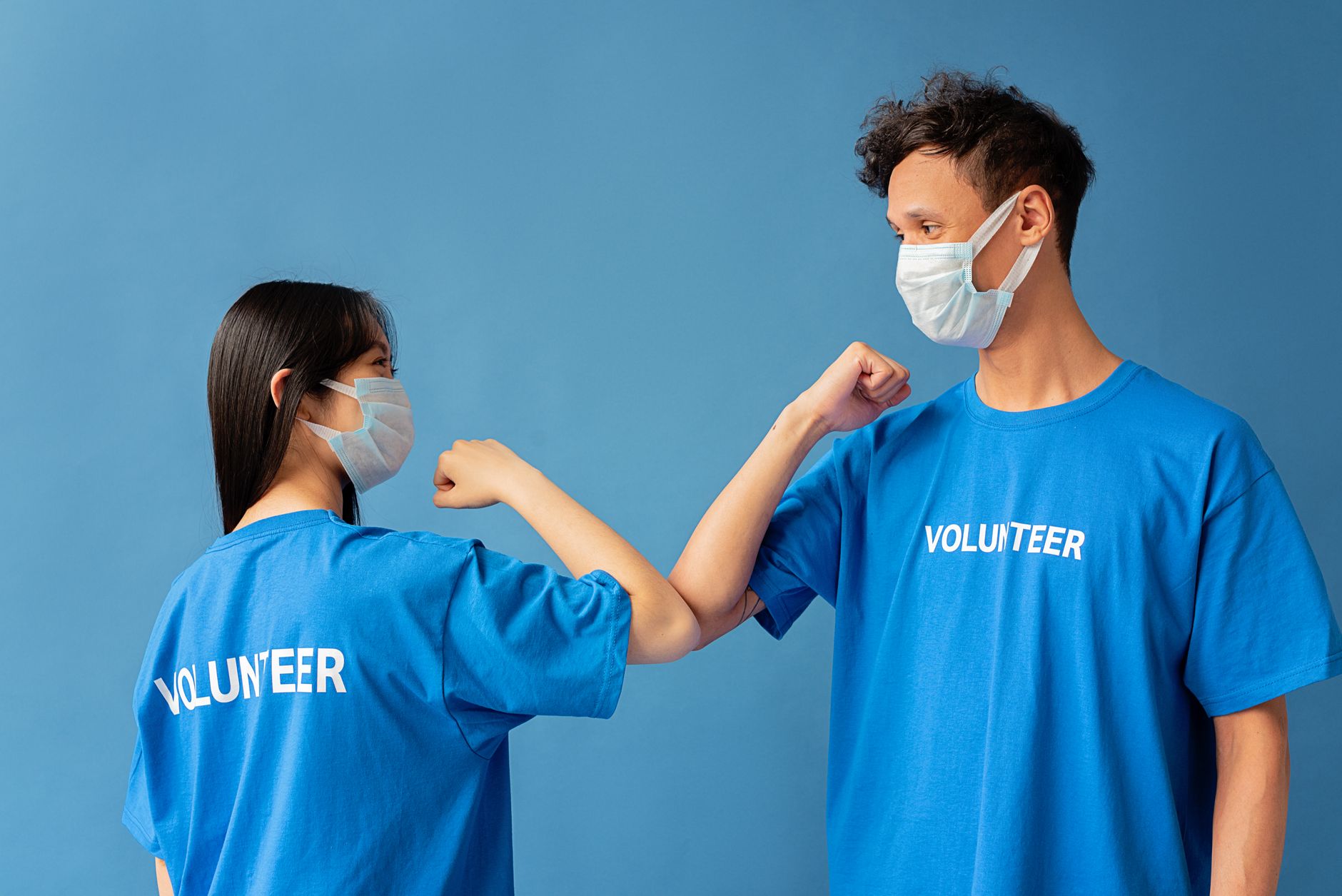 Community volunteers coordinating support